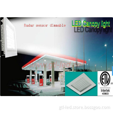 dimmable LED canopy light gas station light with ETL CE ROHS listed